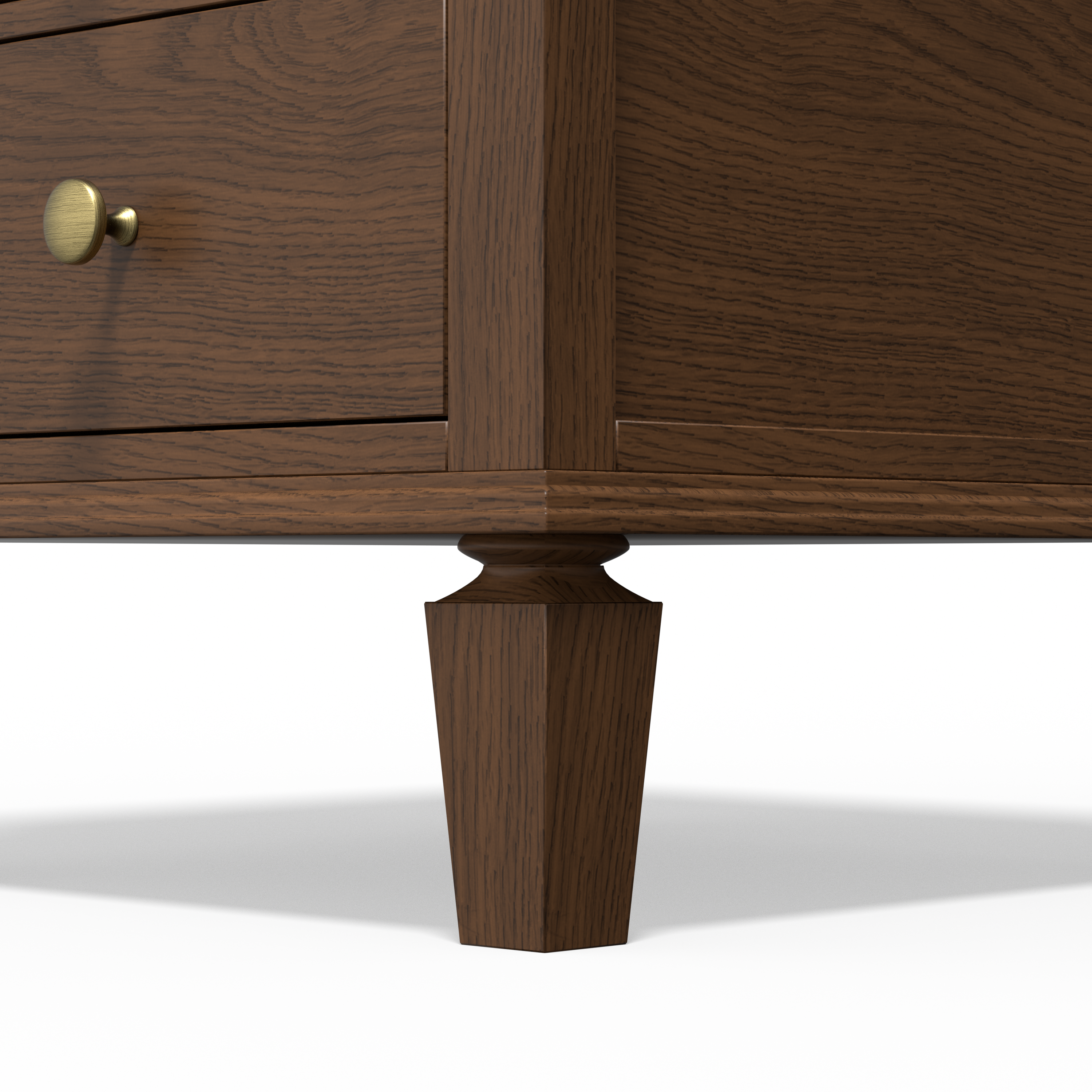 Patina Mini 3-Drawer Nightstand (19”)