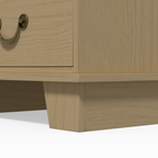 Ember Farmhouse 2-Drawer Nightstand (25.7")