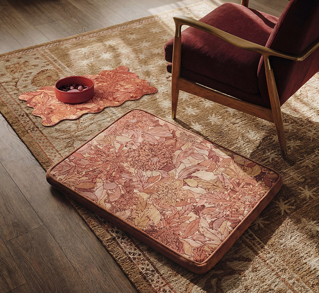 Dog Food Mats for Floors Absorbent, Pet Food Mats for Floor, Dog Food Mat Quick Dry Cat Food Mat