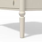 Lumière Antique 2-Drawer Nightstand with Charging