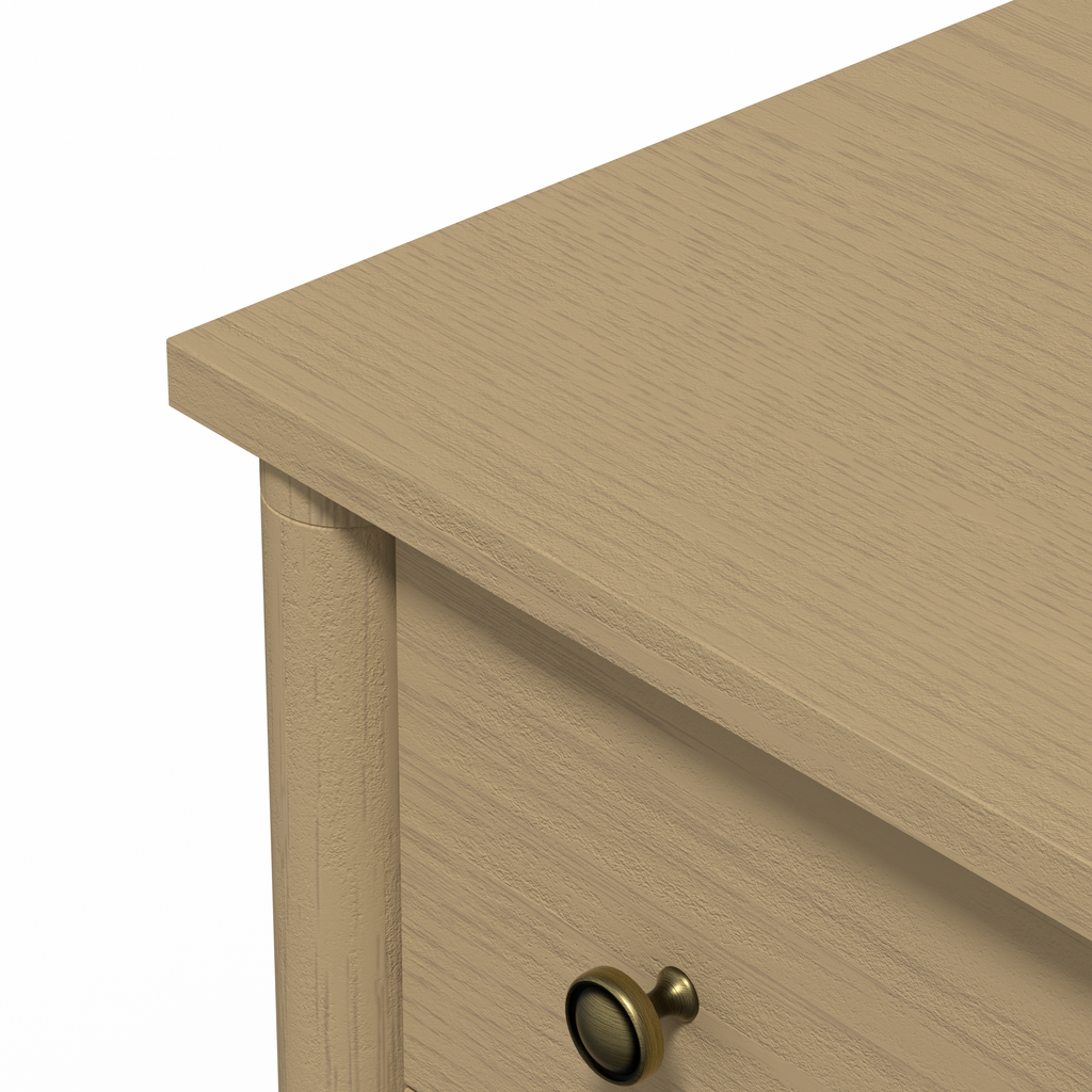 Lumière Antique 2-Drawer Nightstand with Charging