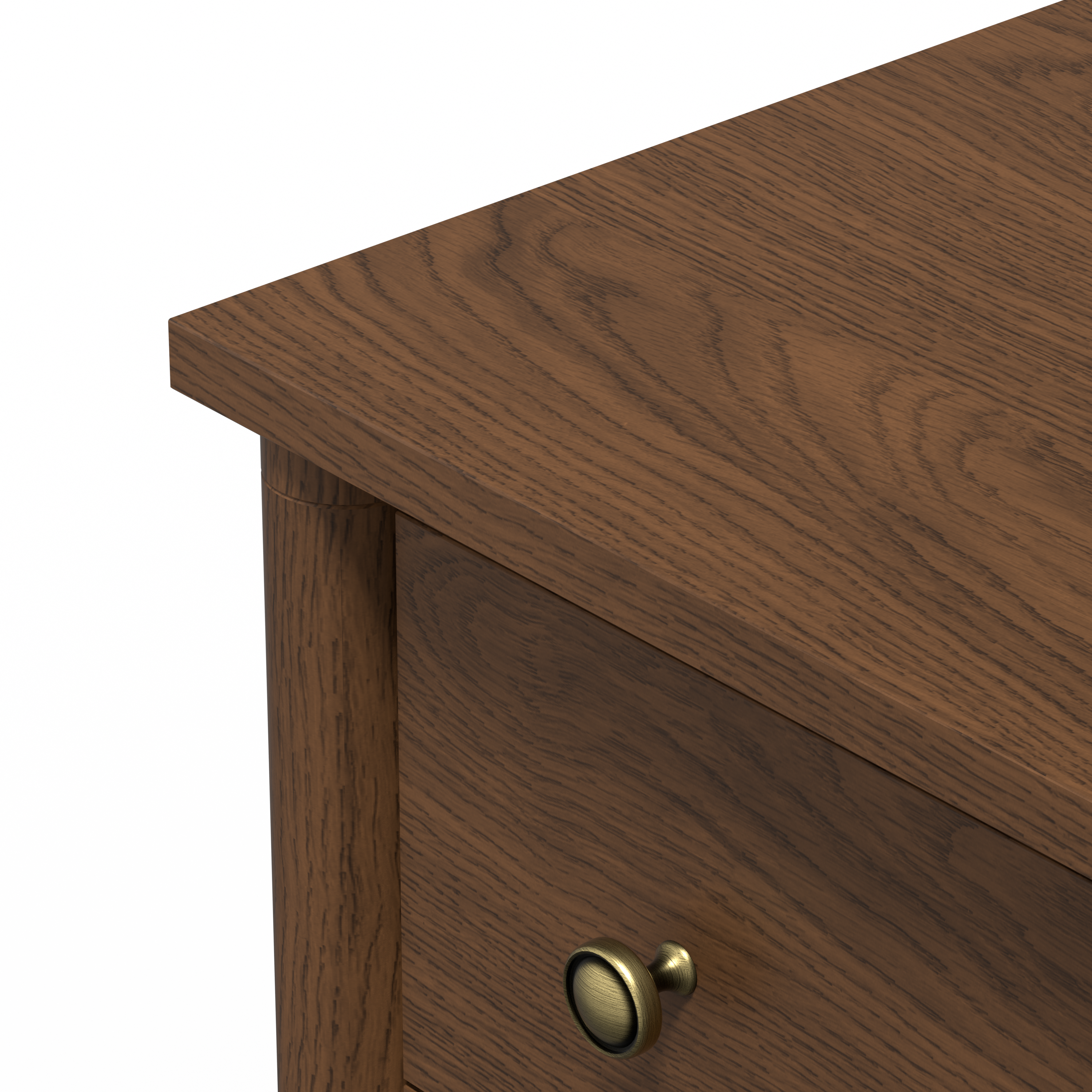 Lumière Antique 2-Drawer Nightstand with Charging