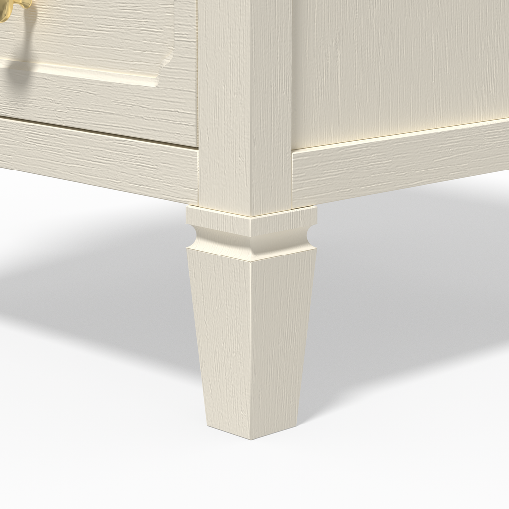 Loom 3-Drawer Nightstand with Charging