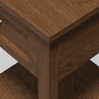 Reed Mini Nightstand with Charging