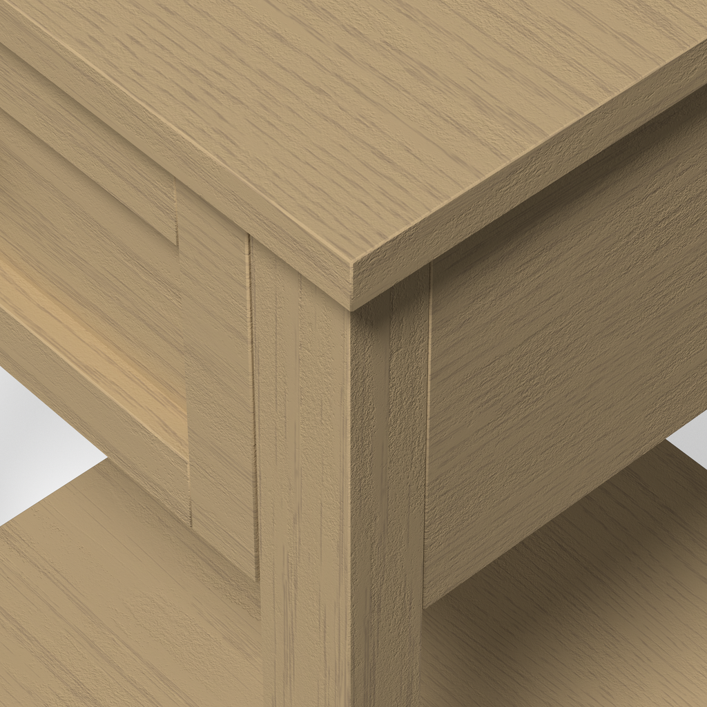 Reed Mini Nightstand with Charging