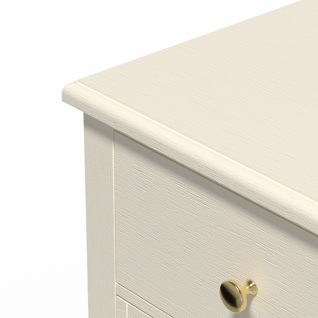 Patina Wide 3-Drawer Nightstand with Charging (28.5")