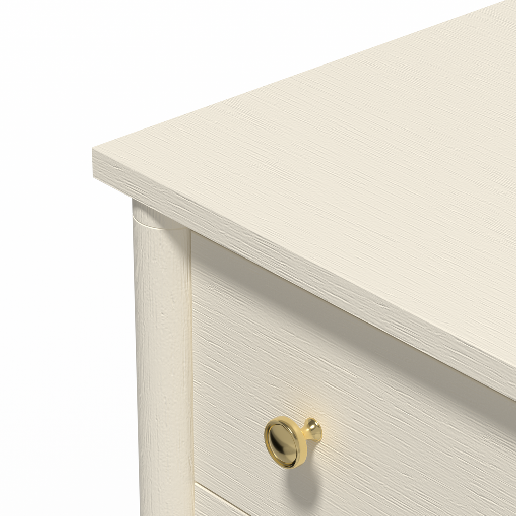 Lumière Antique 2-Drawer Nightstand with Charging