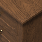 Loom 3-Drawer Nightstand with Charging