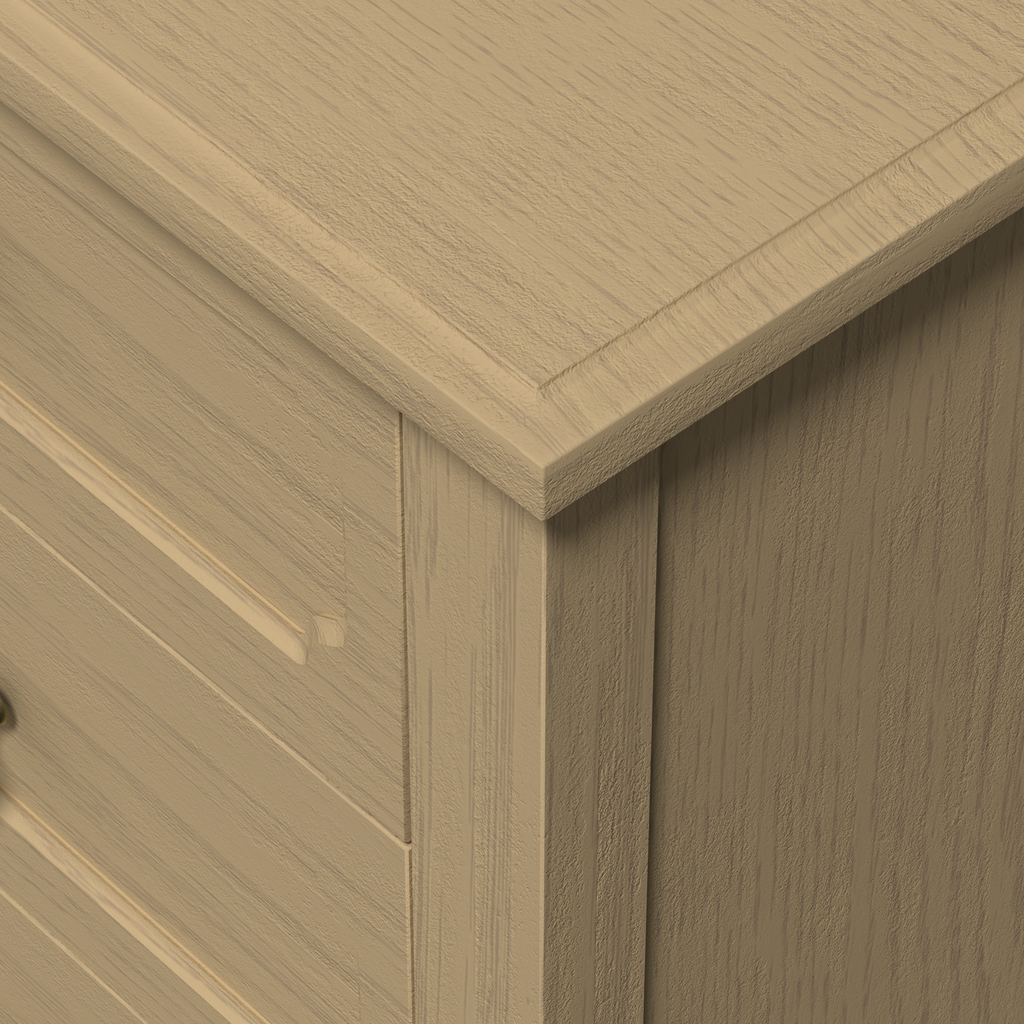 Loom 3-Drawer Nightstand with Charging