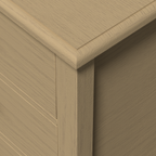 Patina Mini 3-Drawer Nightstand (19”)