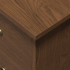 Ember Farmhouse 2-Drawer Nightstand (25.7")