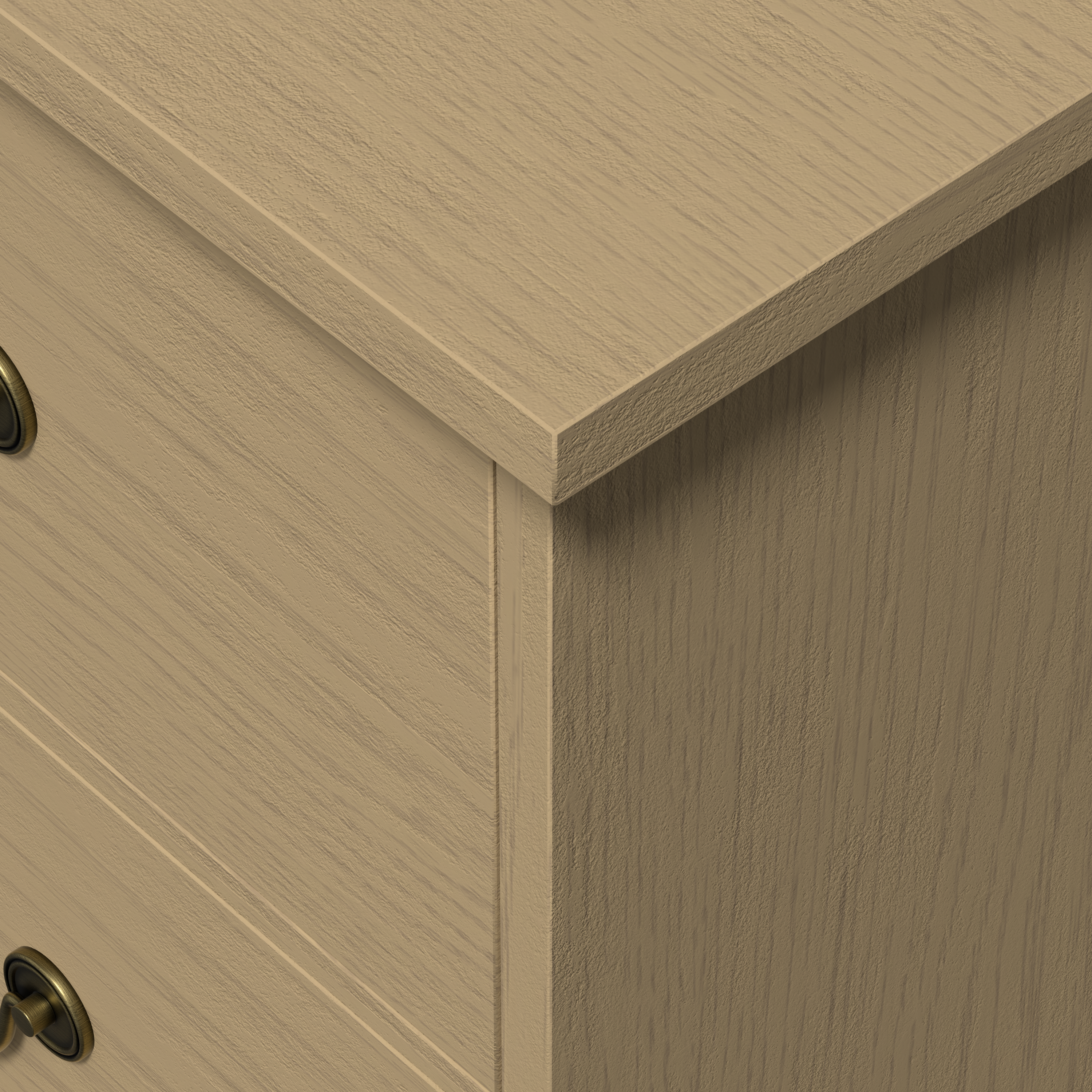 Ember Farmhouse 2-Drawer Nightstand (25.7")