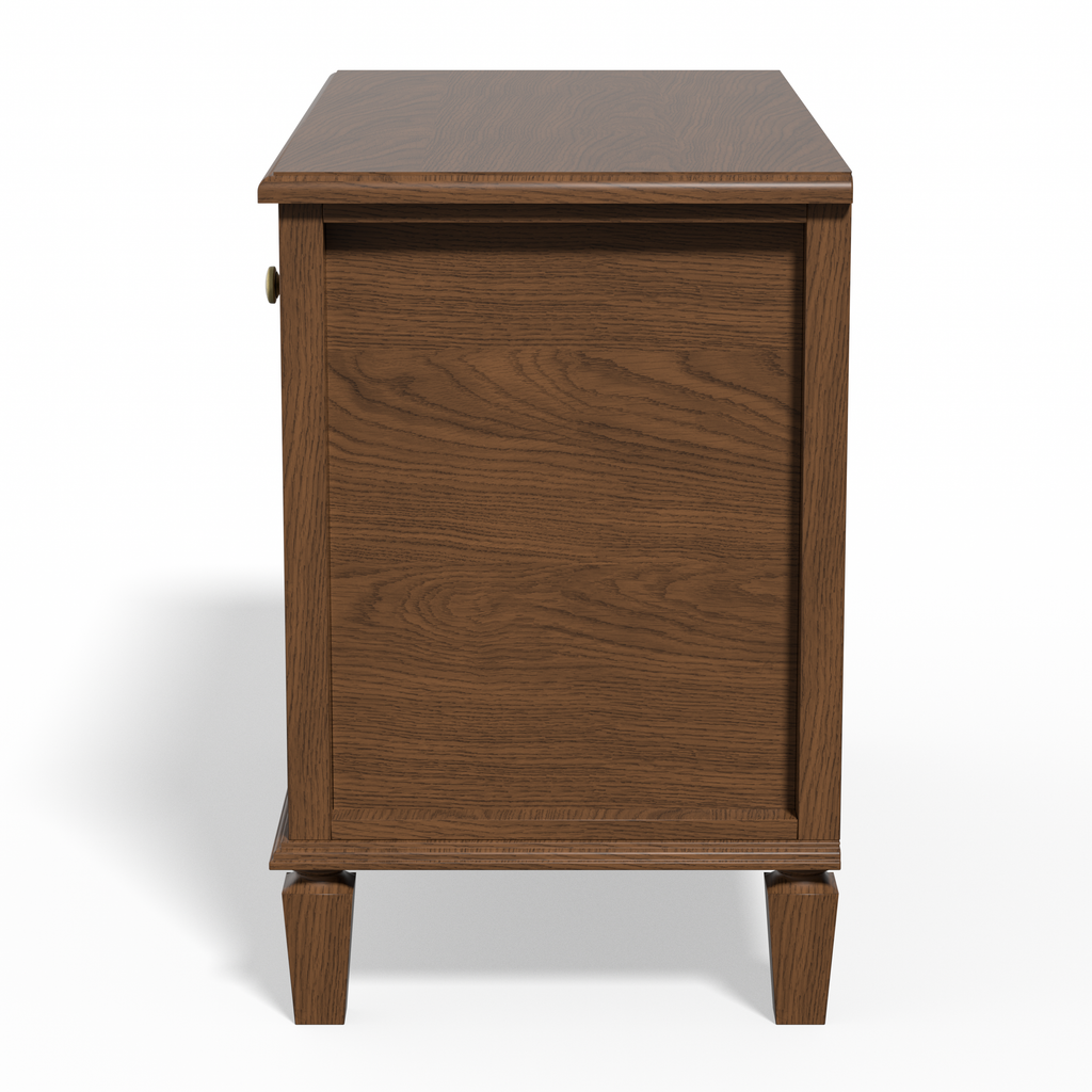 Patina Wide 3-Drawer Nightstand with Charging (28.5")