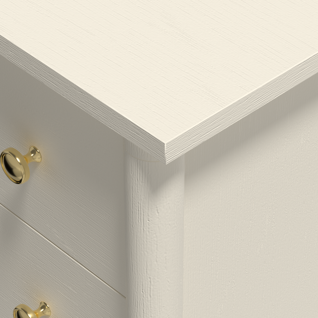 Lumière Antique 2-Drawer Nightstand with Charging
