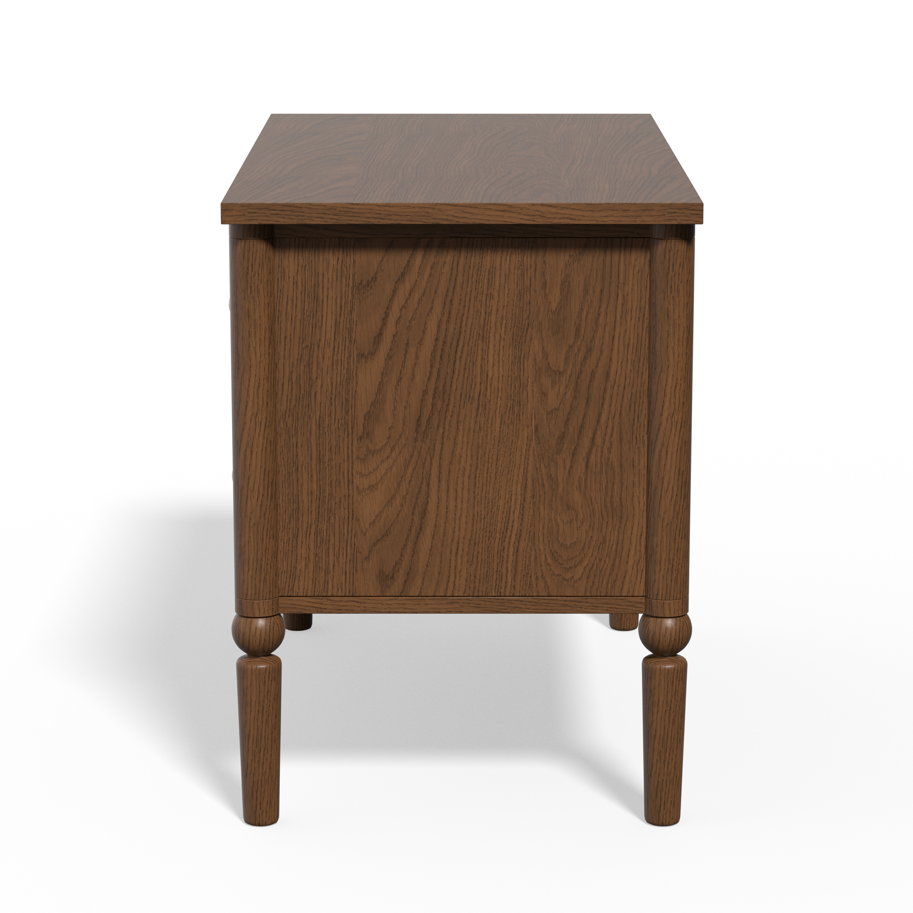 Lumière Antique 2-Drawer Nightstand with Charging