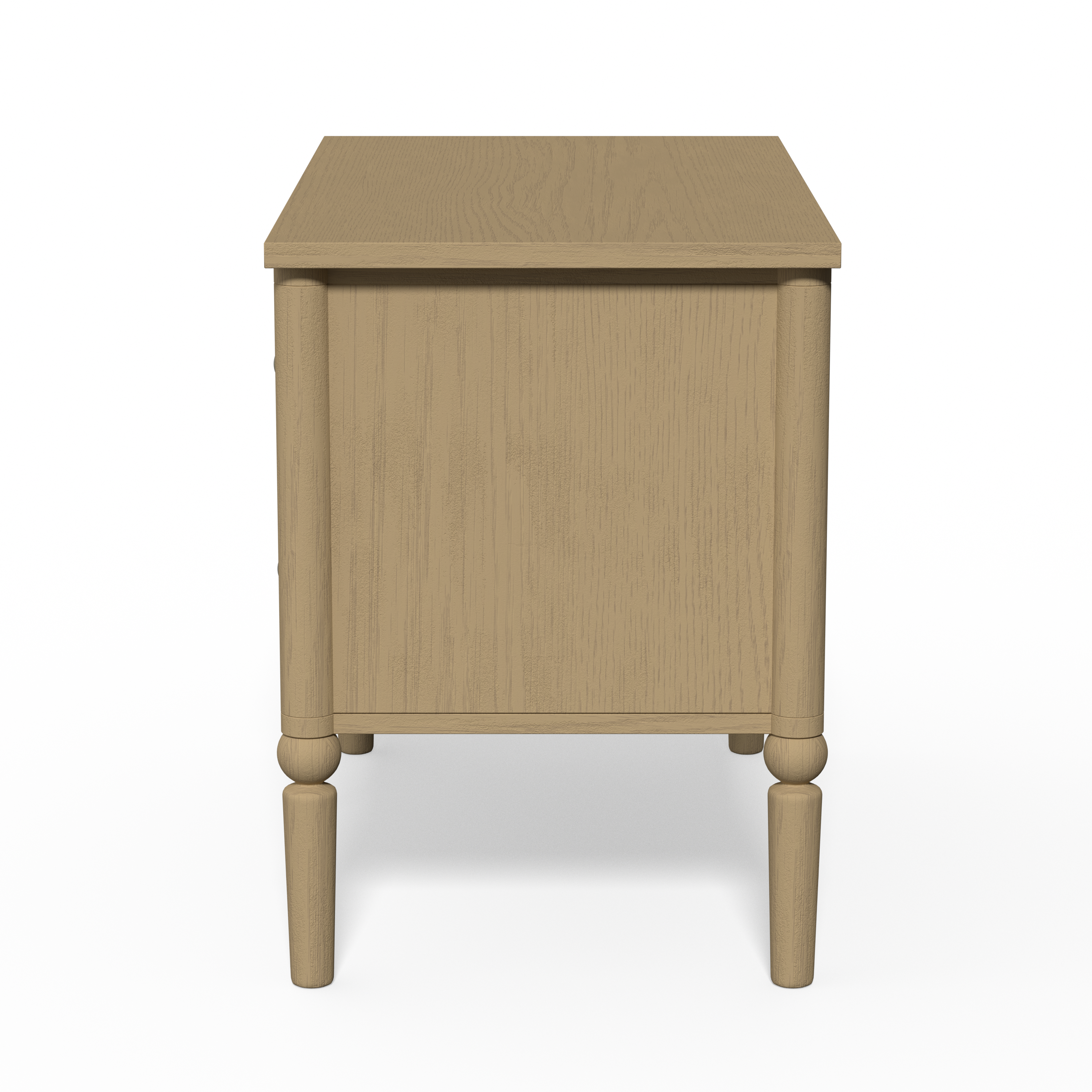 Lumière Antique 2-Drawer Nightstand with Charging