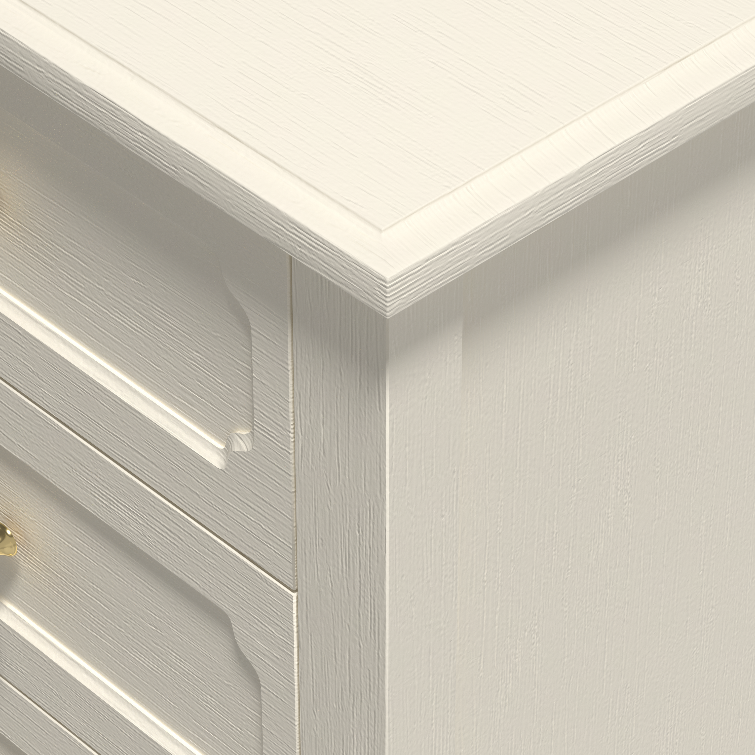 Loom 3-Drawer Nightstand with Charging