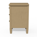 Loom 3-Drawer Nightstand with Charging