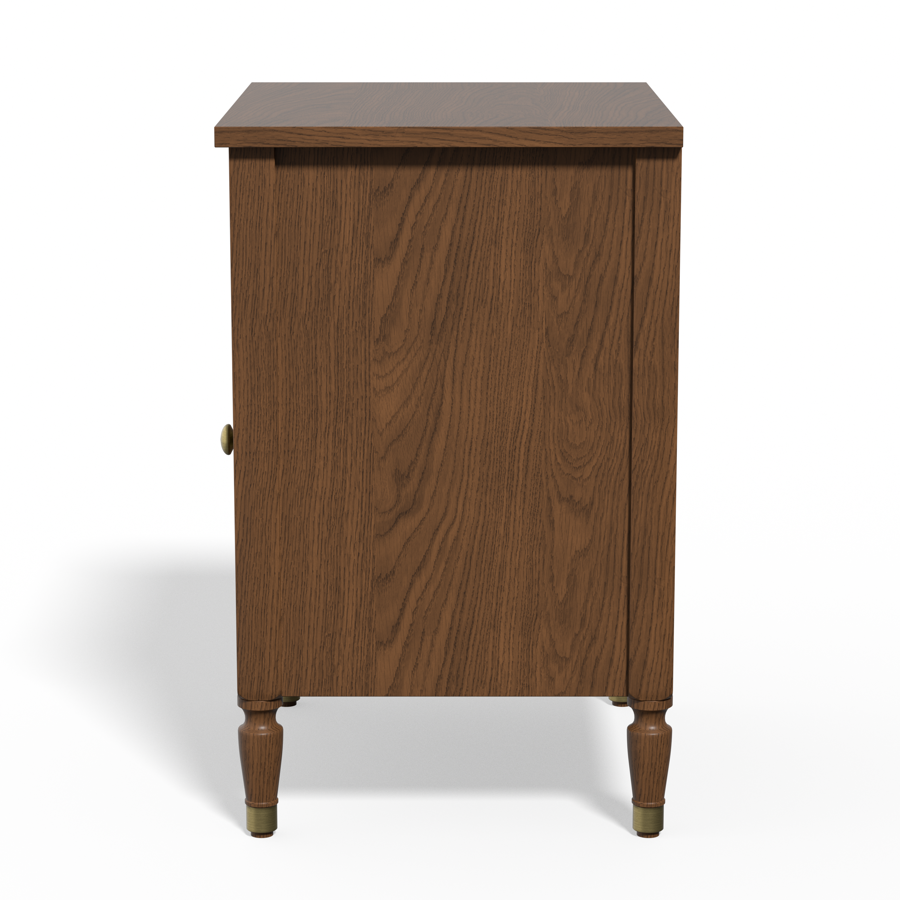 Ridge Antique Nightstand with Chargin
