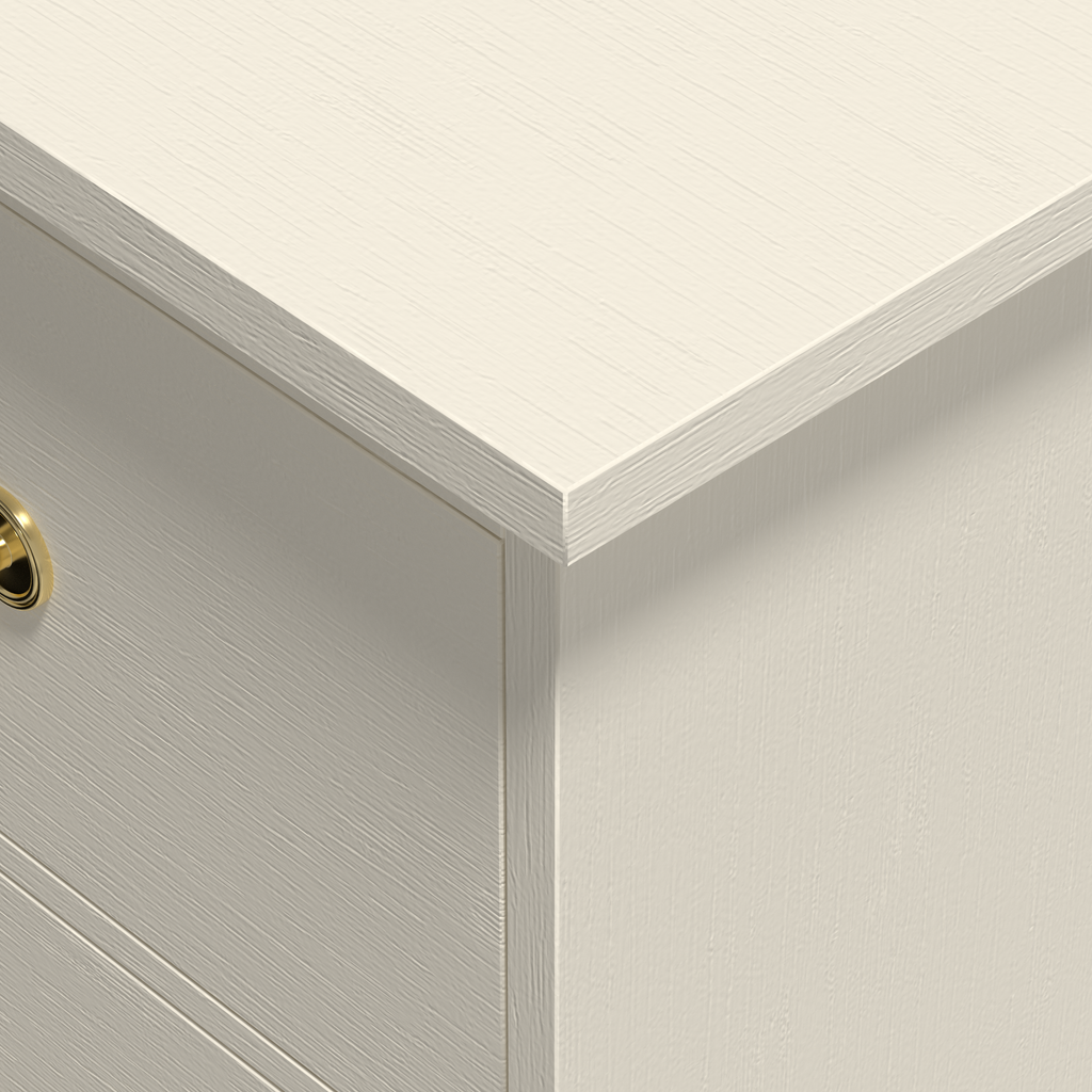 Ember Farmhouse 2-Drawer Nightstand (25.7")