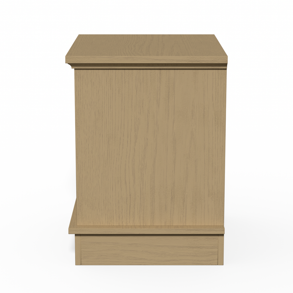 Ember Farmhouse 2-Drawer Nightstand (25.7")