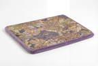 Large Dog Bed - Retro Floral Vintage, Washable Cover, Crate & Home Use