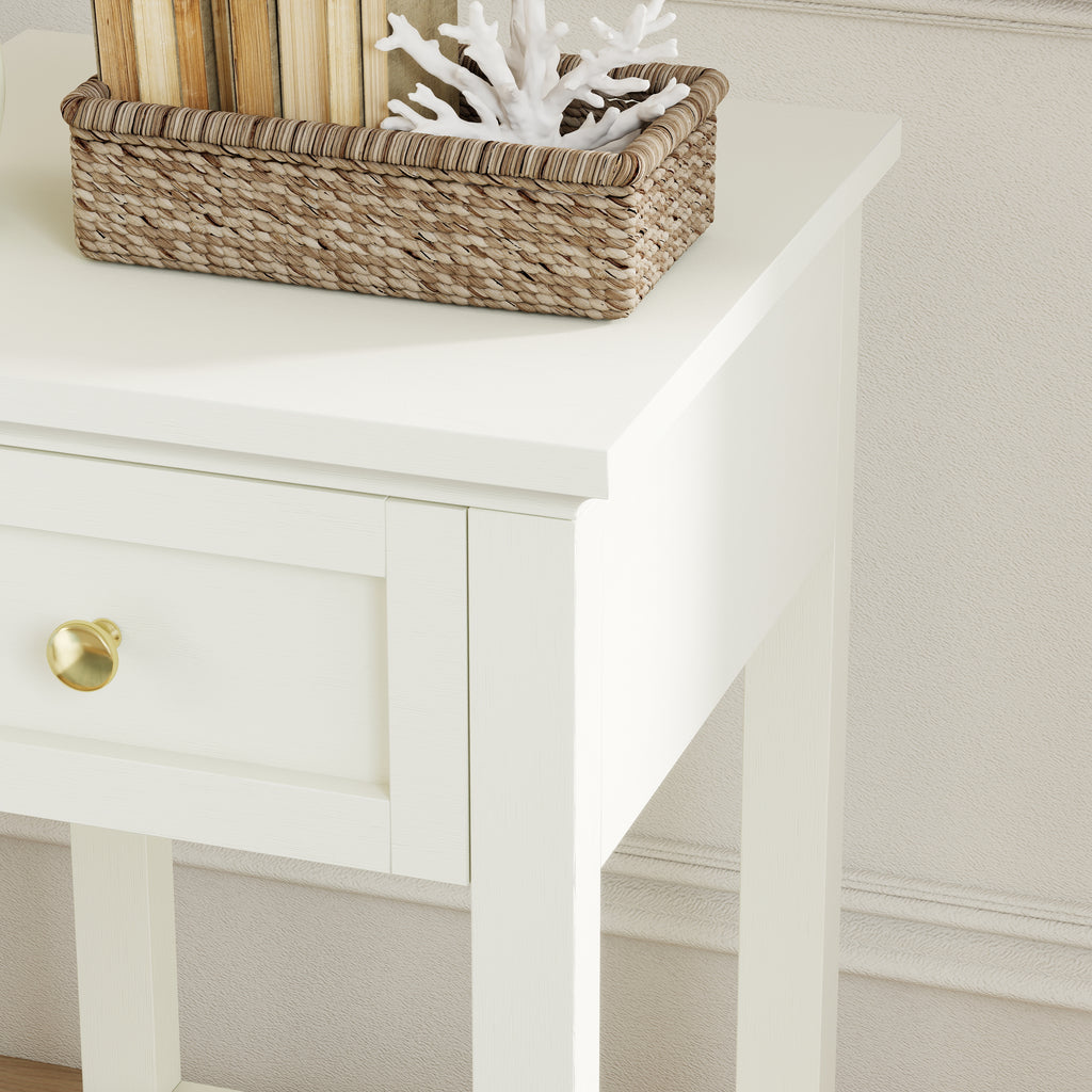 Reed Mini Nightstand with Charging
