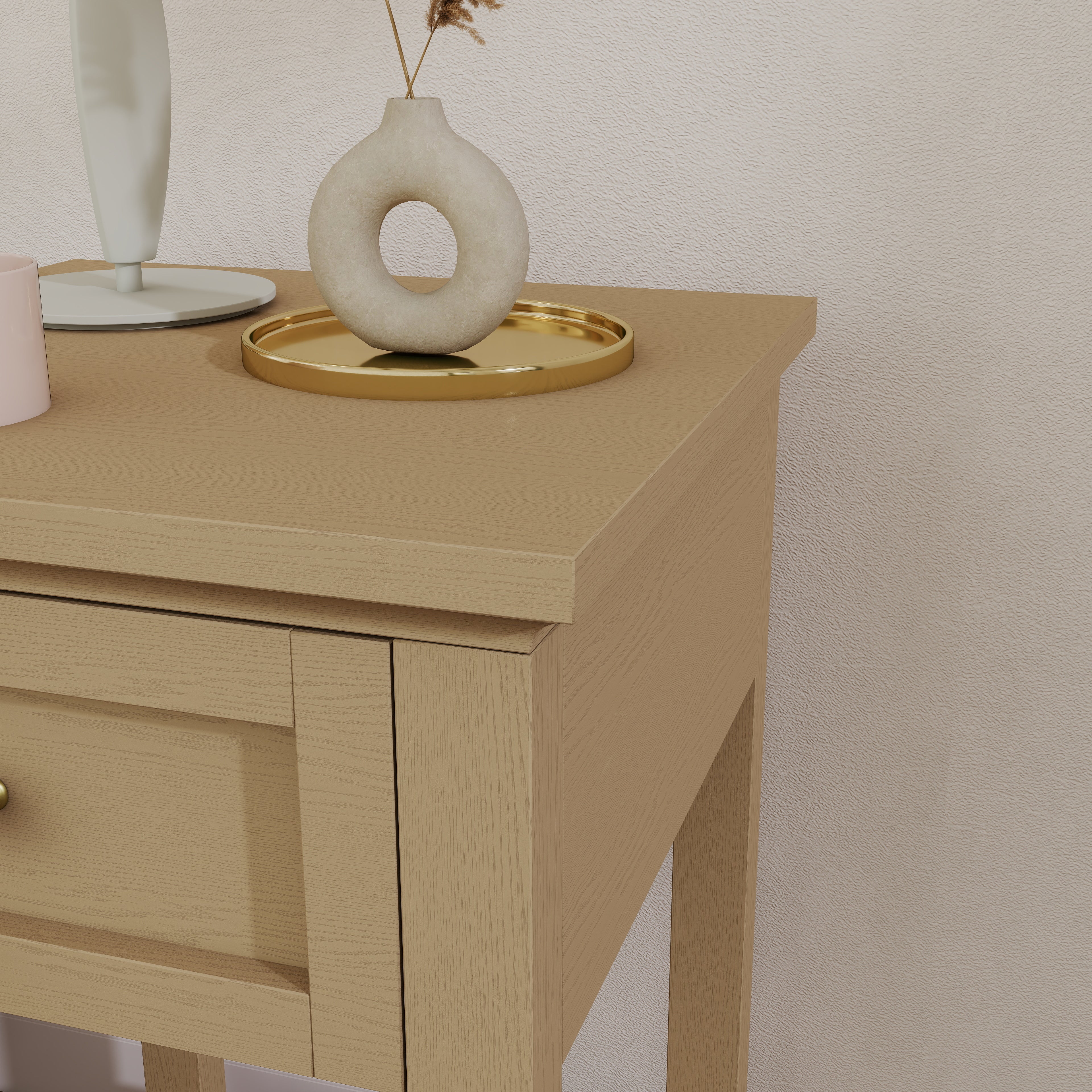 Reed Mini Nightstand with Charging
