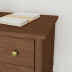 Lumière Antique 2-Drawer Nightstand with Charging