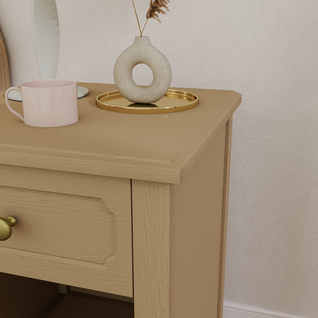 Loom Mini 1-Drawer Nightstand with Charging
