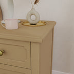 Loom 3-Drawer Nightstand with Charging