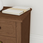 Loom 3-Drawer Nightstand with Charging
