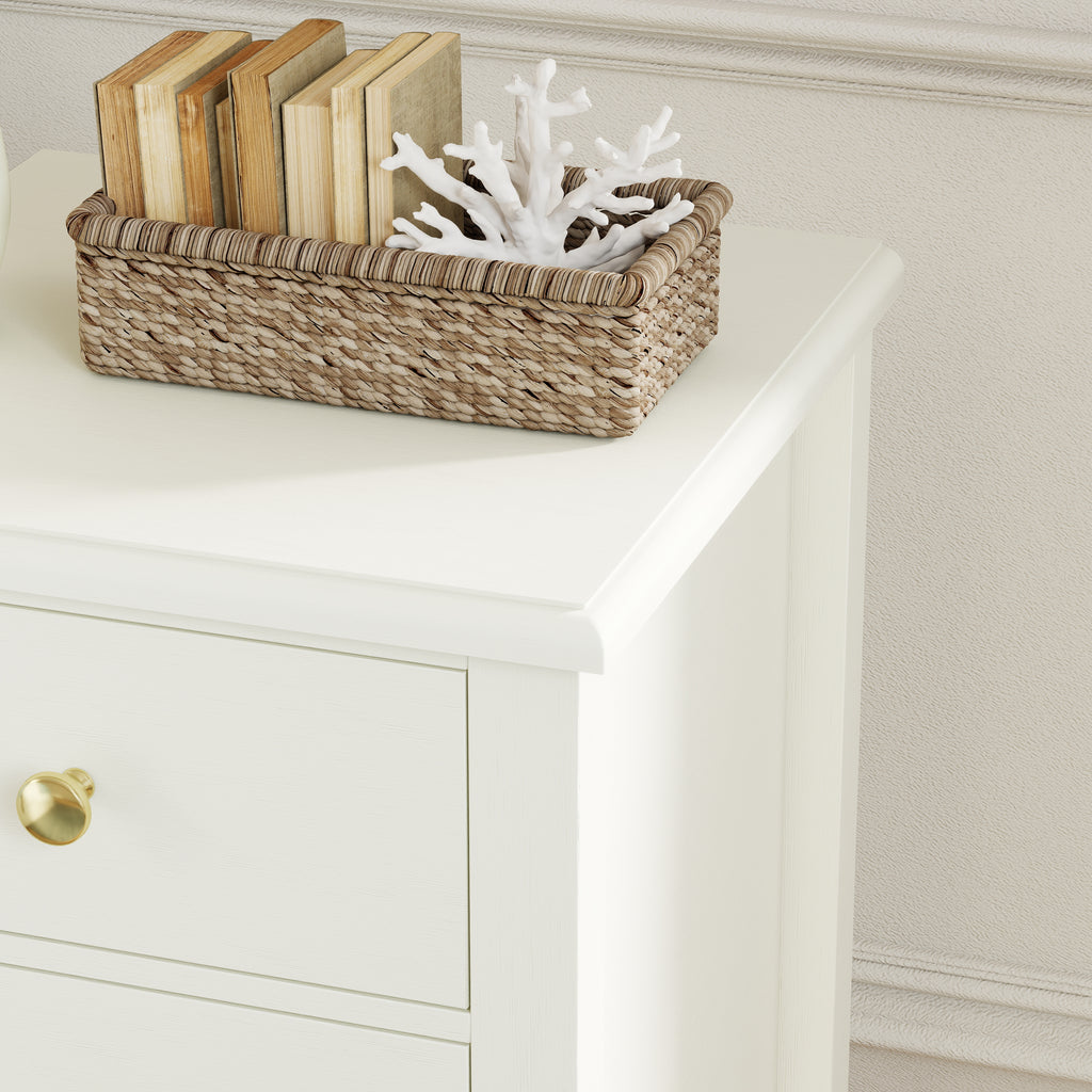 Patina Mini 3-Drawer Nightstand (19”)
