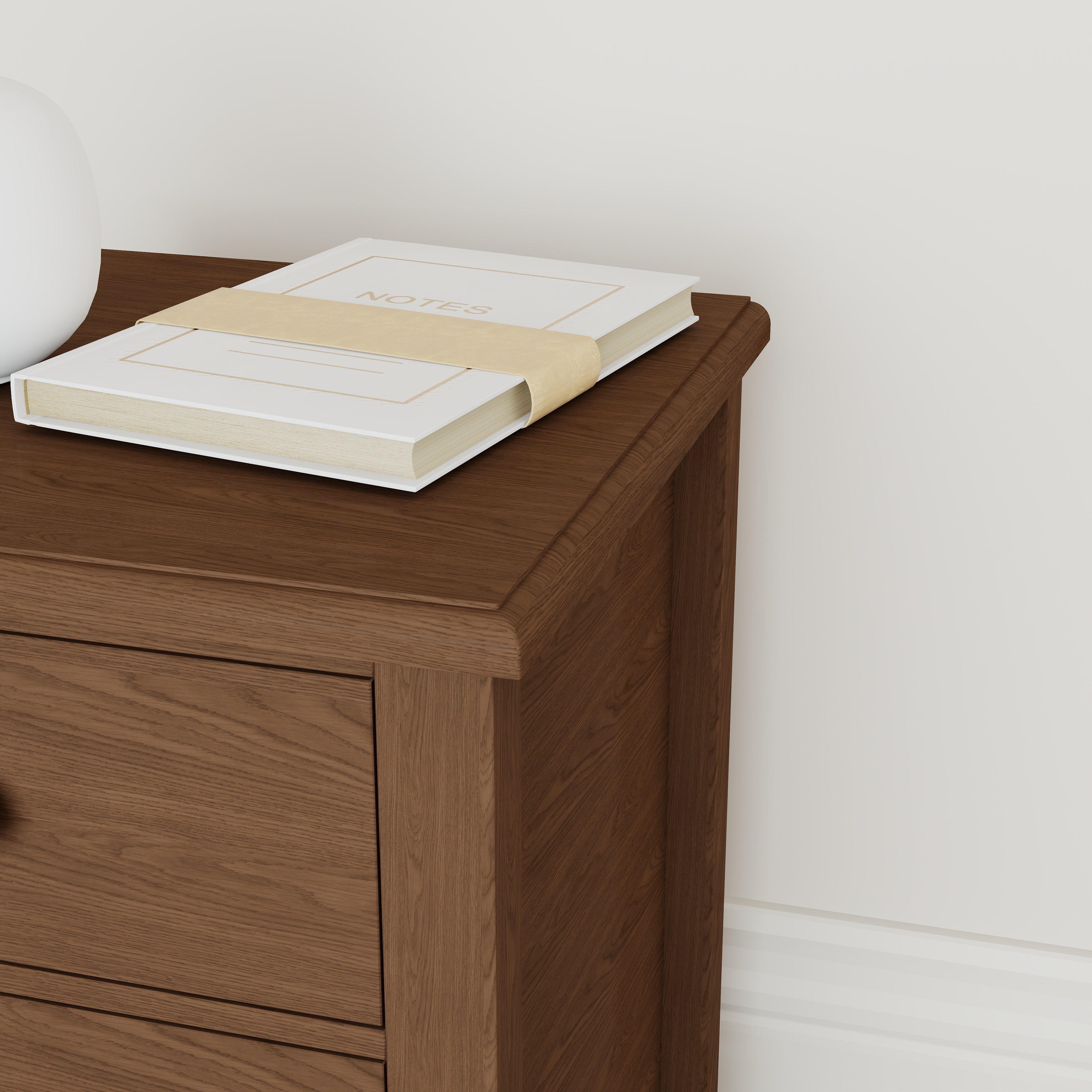 Patina Mini 3-Drawer Nightstand (19”)