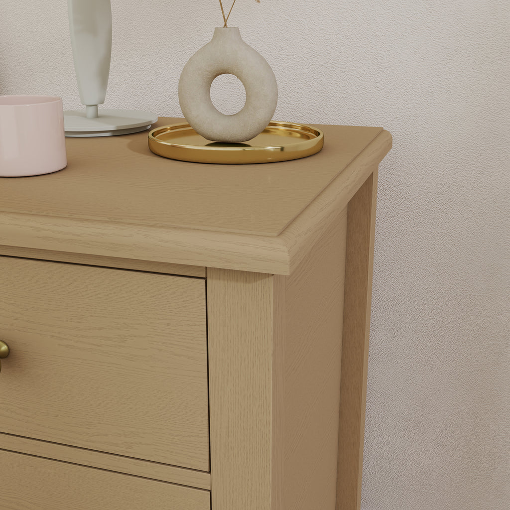 Patina Mini 3-Drawer Nightstand (19”)