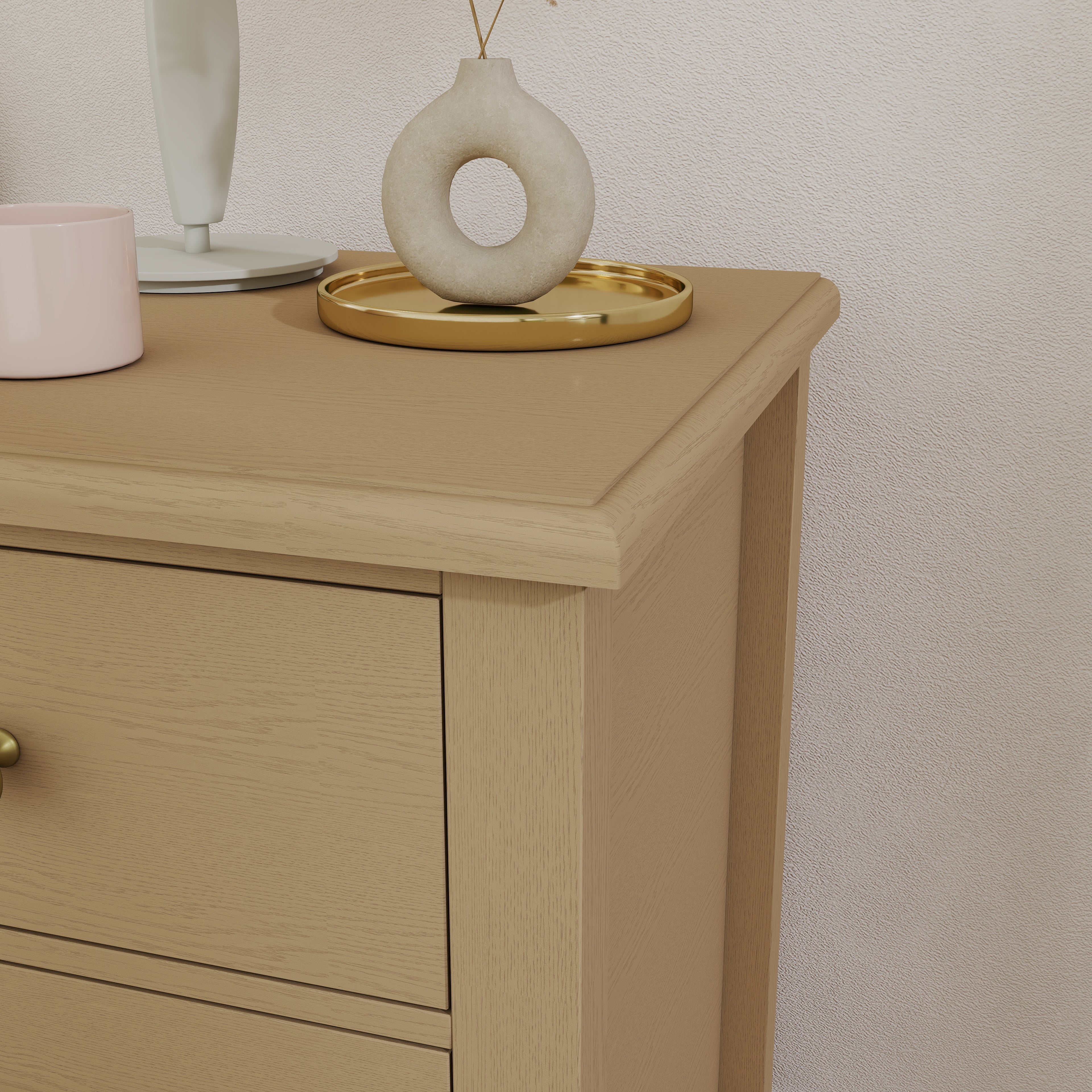 Patina Mini 3-Drawer Nightstand (19”)