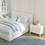 Patina Wide 3-Drawer Nightstand with Charging (28.5")