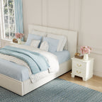 Ember Farmhouse 2-Drawer Nightstand (25.7")