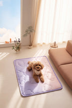 KSIIA CloudGradient Pet Cooling Mat | Ice Silk Summer Bed for Dogs & Cats, Non-Toxic, Washable, Breathable