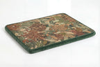 Large Dog Bed - Retro Floral Vintage, Washable Cover, Crate & Home Use