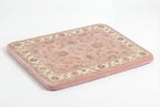 Large Dog Bed - Retro Floral Vintage, Washable Cover, Crate & Home Use