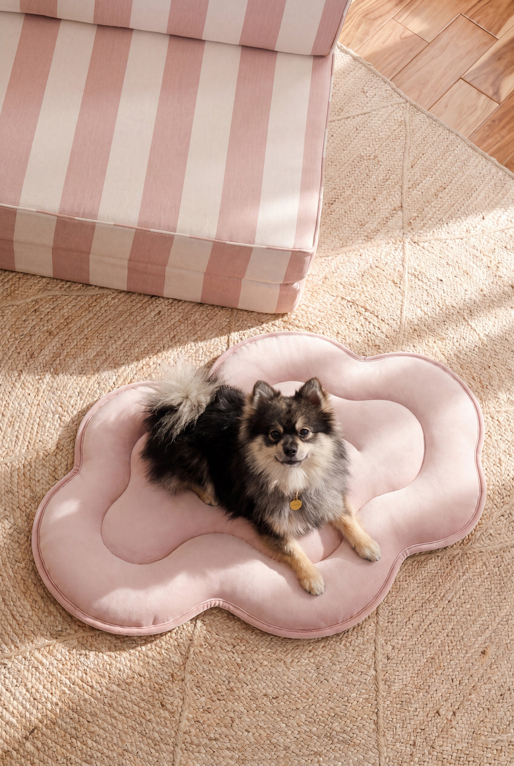 KSIIA Reversible Cloud Pet Mat | Dual-Sided Cool & Plush Bed for Dogs & Cats, Non-Slip & Washable